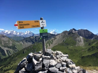Auf dem Gipfel des Wiriehorns