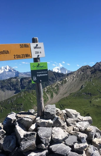 Au sommet du Wiriehorn