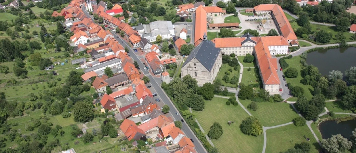Luftbild Kloster Lamspringe
