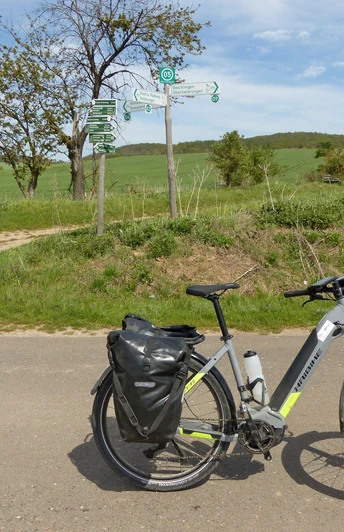 In der Hohen Schrecke sind die Wege gut ausgeschildert.