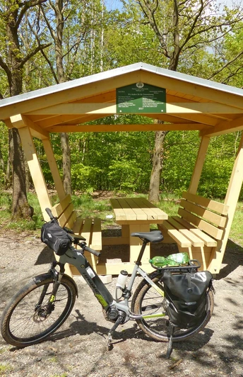 Rastplatz oberhalb von Ellrich.