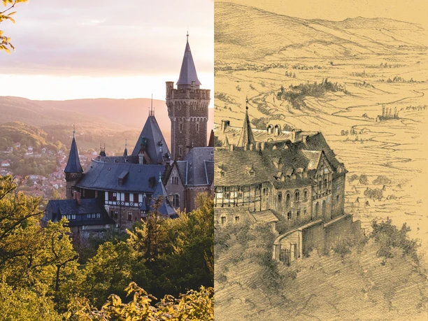 Scenic views in the Harz