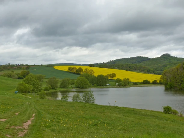 Das Rückhaltebecken Iberg