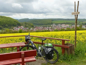 Ausblick oberhalb von Heyerode.