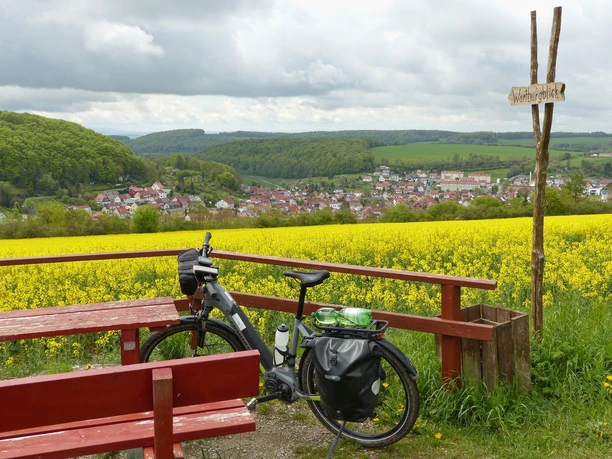 Ausblick oberhalb von Heyerode.