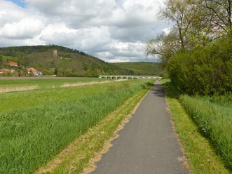 The Thuringian Gate between the eastern Hainleite and Schmücke.