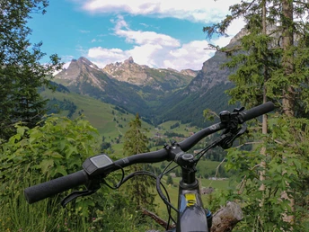 Panoramablick auf dem Weg zum unteren Gurbs