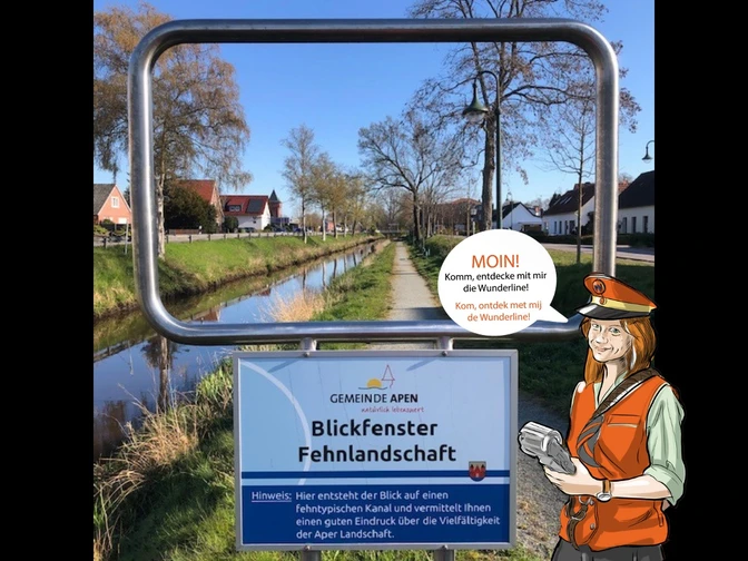 Titelbild der Zeitreise-Tour in Augustfehn