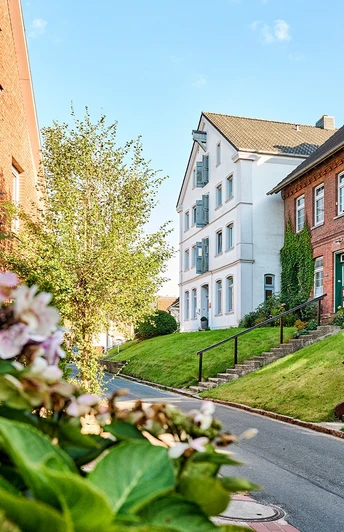 Historischer Ortskern in Osten