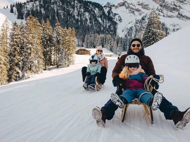 Familles sur les roseaux du Wiriehorn