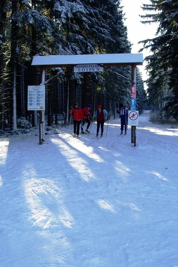 Einstieg Loipentor (Hasselfelde)