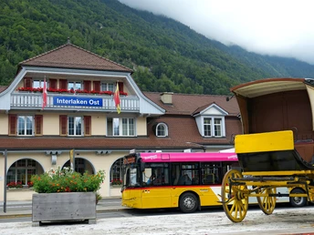 Gare d'Interlaken Ost.