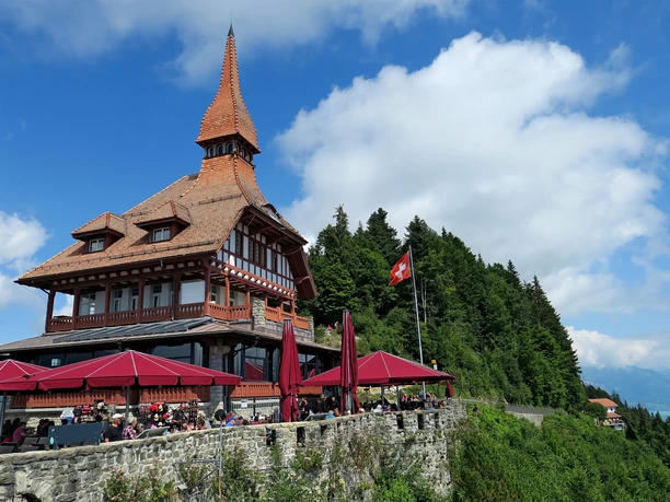 Restaurant panoramique Harder Kulm.