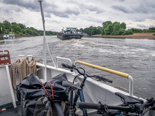 Auf der Weser bei Bremen