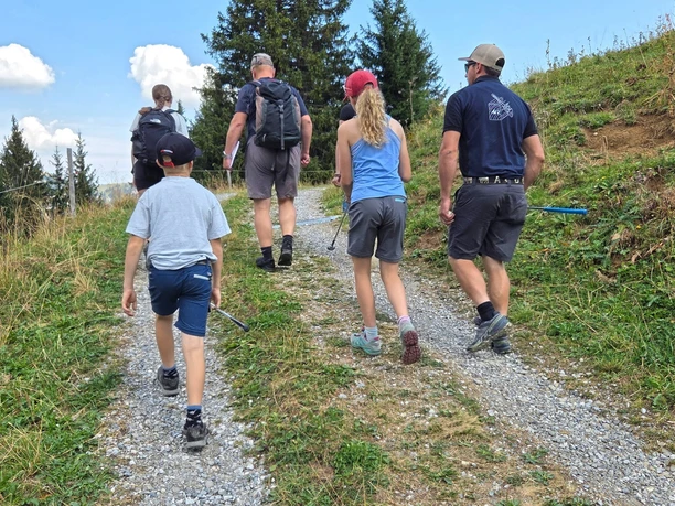 Der Rundweg ab der Bergstation ist einfach und für alle begehbar