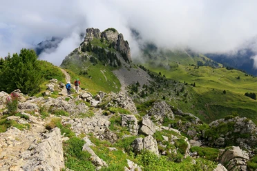 Sur le parcours panoramique de la Schynige Platte au Faulhorn.