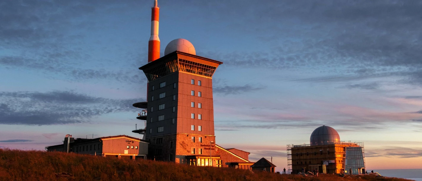 Sonnenaufgang auf dem Brocken