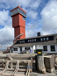 Der Aussichtsturm und der Stempelpunkt auf dem Wurmberg
