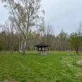 The green area of the first natural healing center in Germany