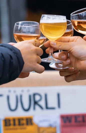 Posten 5 der Degustationswanderung Tüürli