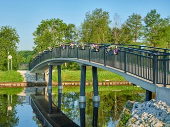 Brücke zum See Bad Bederkesa