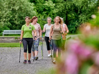 Nordic Walking im Kurpark Bad Bederkesa