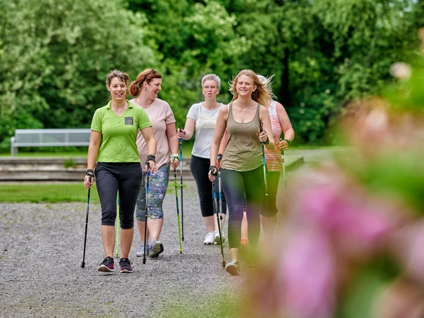 Nordic Walking im Kurpark Bad Bederkesa