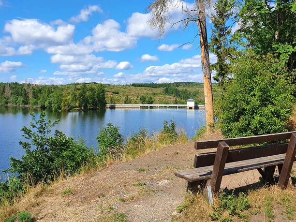 View of the Hasselvorsperre - dam