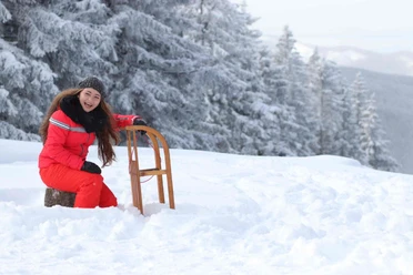 Tobogganing in the Upper Harz