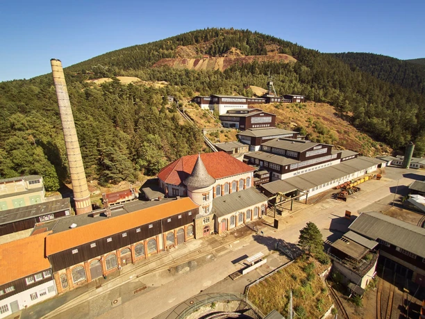 Weltkulturerbe Rammelsberg aus der Vogelperspektive