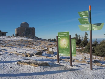 Besucherlenkung auf der Brockenkuppe