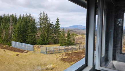 Ausblick aus dem Beobachtungsturm