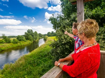 Blick vom Aussichtsturm Salzbergen