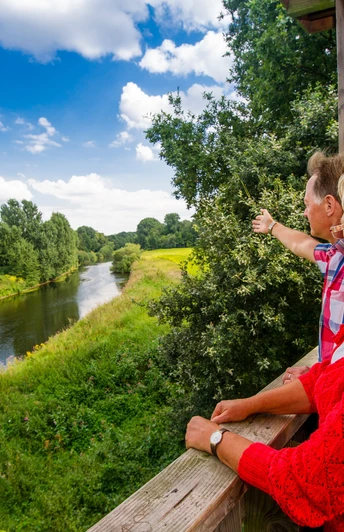 Blick vom Aussichtsturm Salzbergen