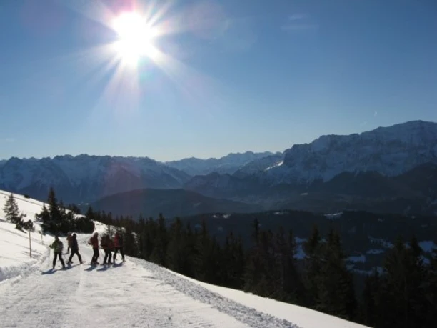 Abfahrt von der Bergstation