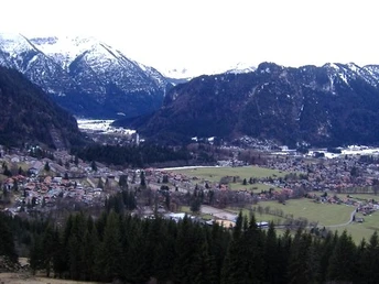 Blick auf Oberammergau
