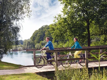 Radfahrer Borkener Paradies Meppen