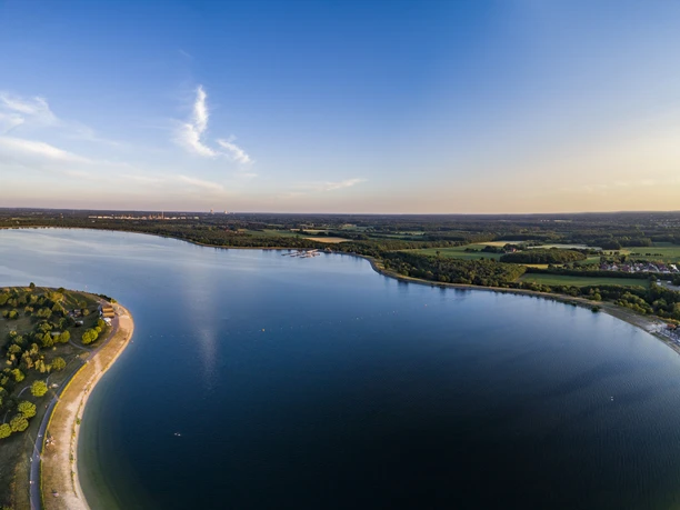 Das Emsland von oben – Speichersee Geeste, Panorama ©Emsland Tourismus GmbH