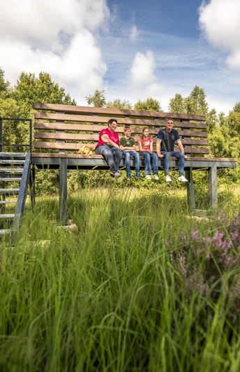 Familienausflug - XXL-Bank im Provinzialmoor ©Emsland Tourismus GmbH (2)