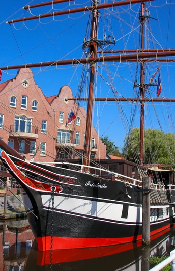 Brigg Friederike von Papenburg im Schifffahrts-Freilicht-Museum Papenburg