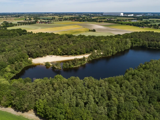 Das Emsland von oben – Tunxdorfer Waldsee ©Emsland Tourismus GmbH (2)