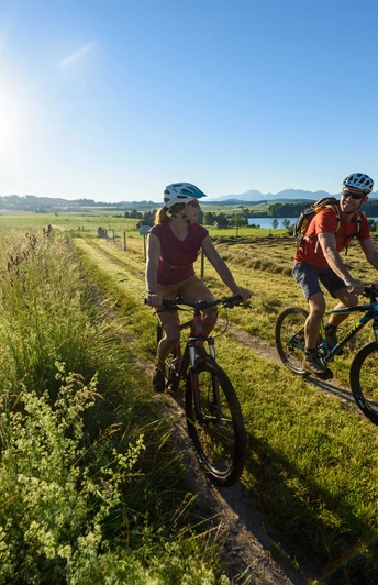 Radfahrer am Staffelseerundweg 3 - Wolfgang Ehn