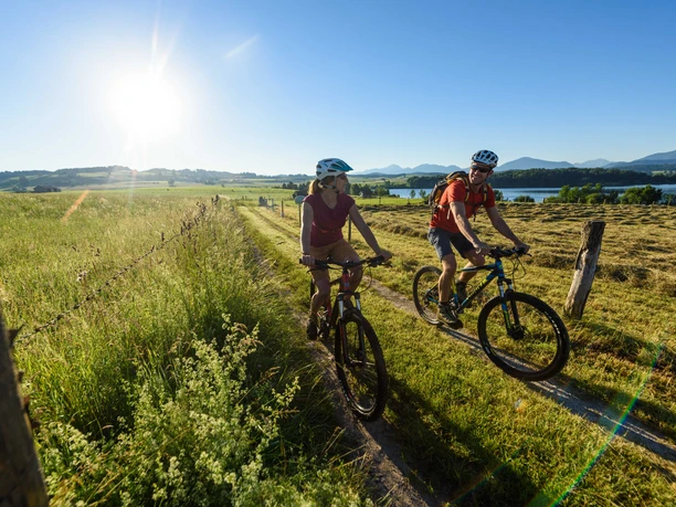 Radfahrer am Staffelseerundweg 3 - Wolfgang Ehn