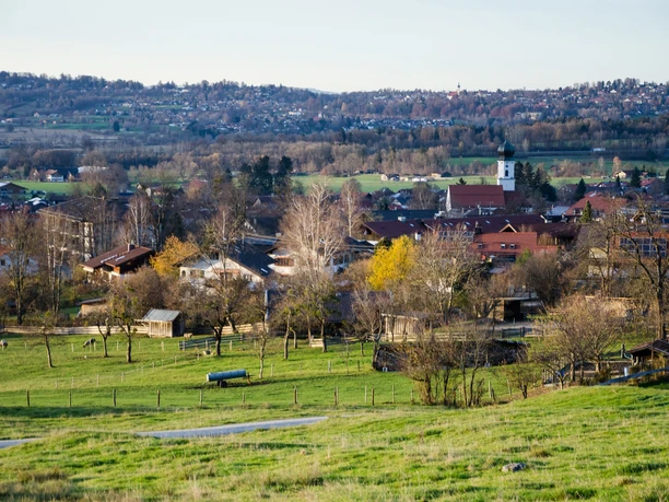 Blick auf Ohlstadt und Murnau - Simon Bauer