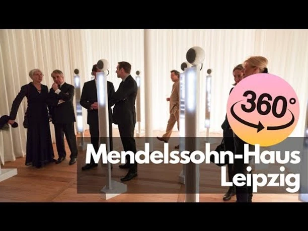 Einblick in das Mendelssohn-Haus Leipzig, insbesondere dem Effektorium und Zimmer von Fanny Hensel