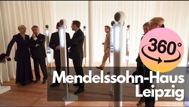 Einblick in das Mendelssohn-Haus Leipzig, insbesondere dem Effektorium und Zimmer von Fanny Hensel