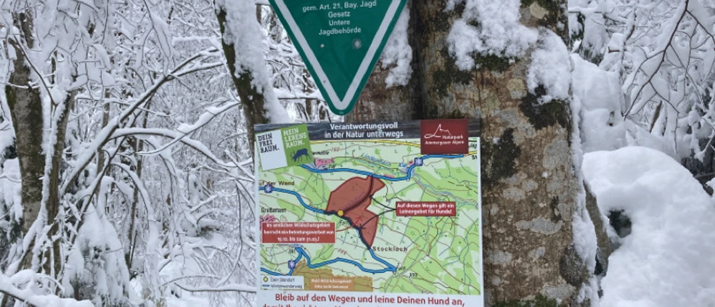 Wildschutzgebiet im Naturpark Ammergauer Alpen