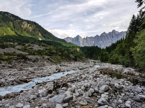 Landscape in the Nature Reserve Karwendel