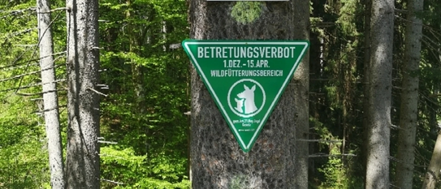Wildschutzgebiet im Naturpark Ammergauer Alpen