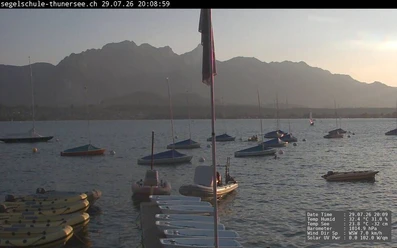 Webcam Hilterfingen - Lac de Thoune
